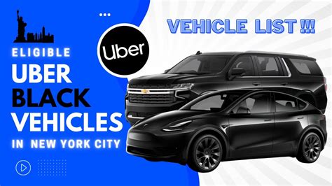 uber black car list|eligible cars for uber black.